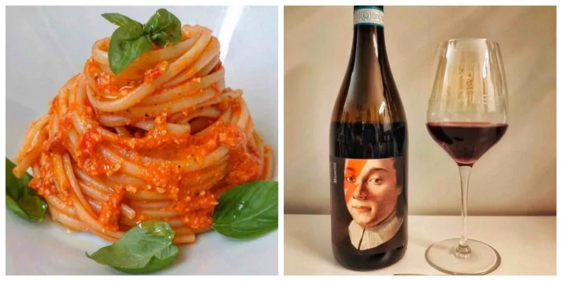 Pasta allo scarpariello e Artus di Mustilli