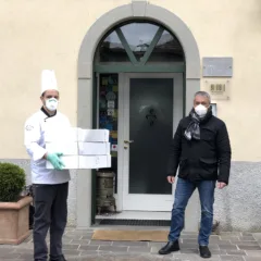 Prima Consegna Gavetta del cuore 23 marzo 2020 Trattoria Visconti