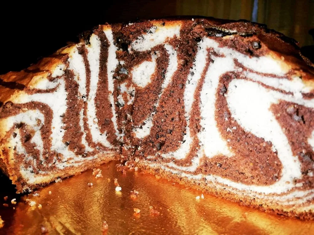 Torta zebrata