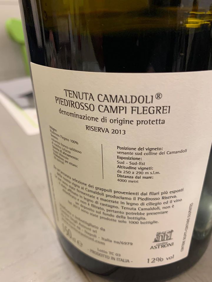 Tenuta Camaldoli 2013 Cantine Astroni