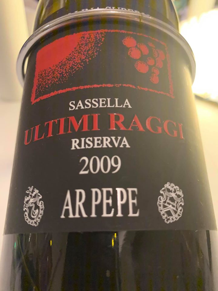 Ultimi Raggi Sassella Riserva 2009