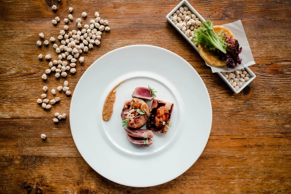 Agnello, miso e cecina - Osticcio