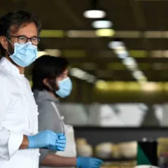 Carlo Cracco all’ospedale della fiera