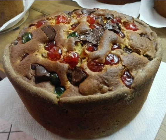 La torta ricresciuta pasquale dell'Alimentari Cinque di Ceprano