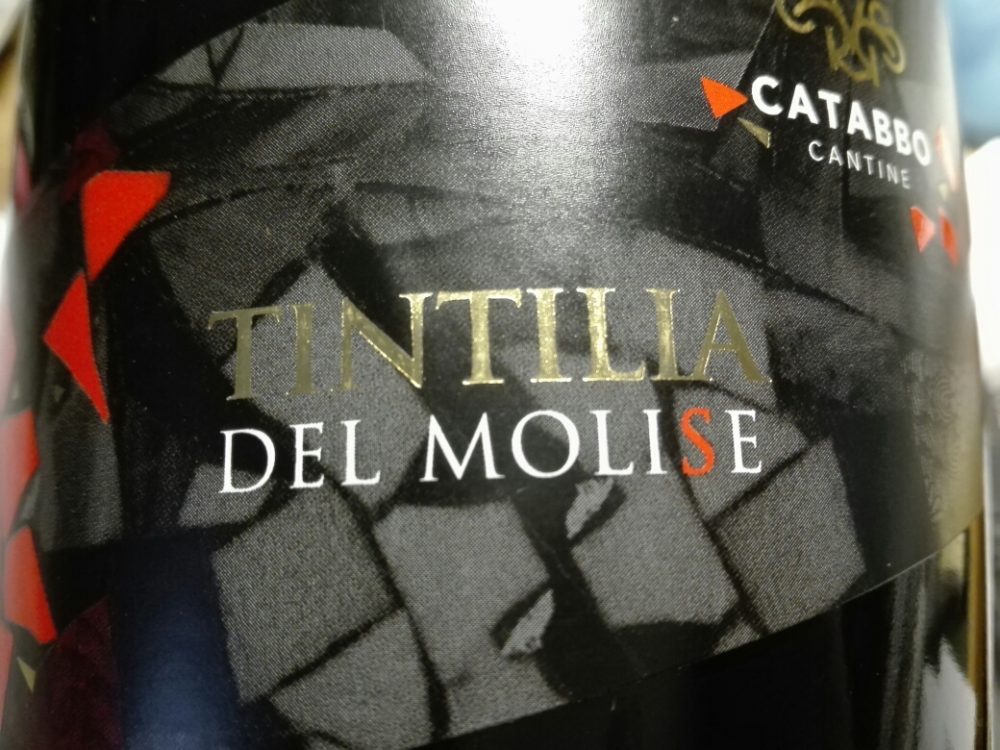 Tintilia del Molise Doc Rosso 2015, Catabbo