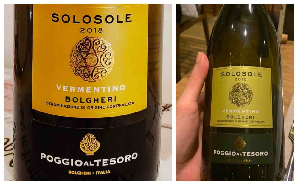 Vermentino Solosole di Poggio al Tesoro