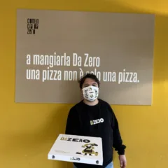 Vincenzo Ricchiuti con mascherina