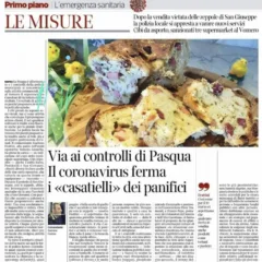 Toto articolo sul divieto al casatiello