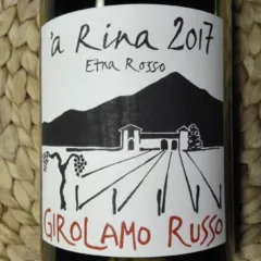 'A Rina 2017 Etna rosso doc Girolamo Russo