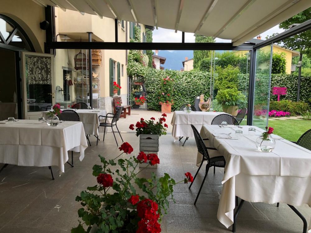 Trattoria Visconti, l’elegante e accogliente veranda