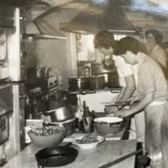 Antonietta Milana in cucina