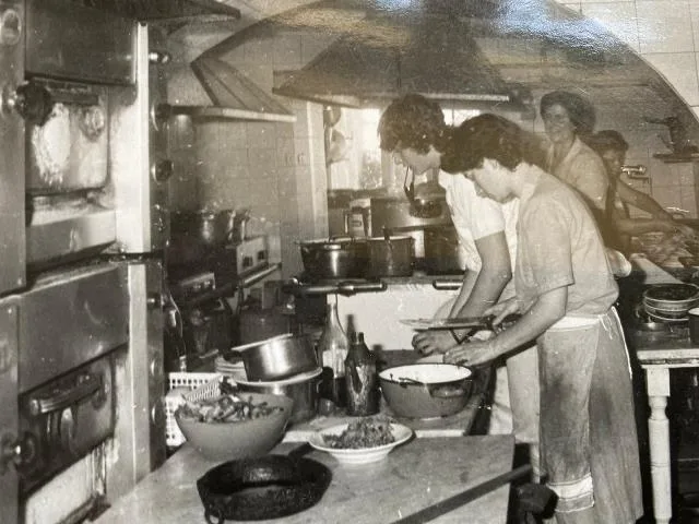 Antonietta Milana in cucina