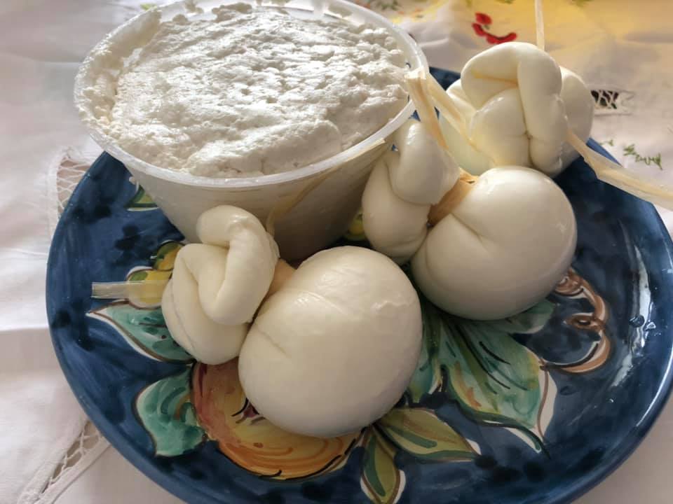 Caseificio Morese, ricotta e cuore di ricotta a latte di bufala