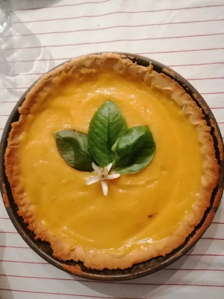 Crostata alla crema di limone