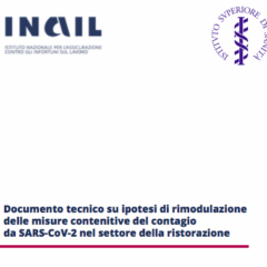 Documento tecnico su ipotesi di rimodulazione delle misure contenitive del contagio - Ristorazione
