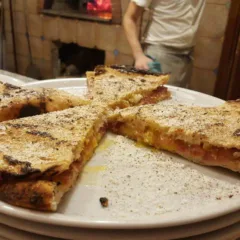 La Gatta Mangiona - pizza ri-cotta carbonara