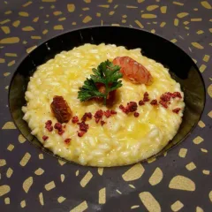 Risotto in giallo chef Paolo Gramaglia