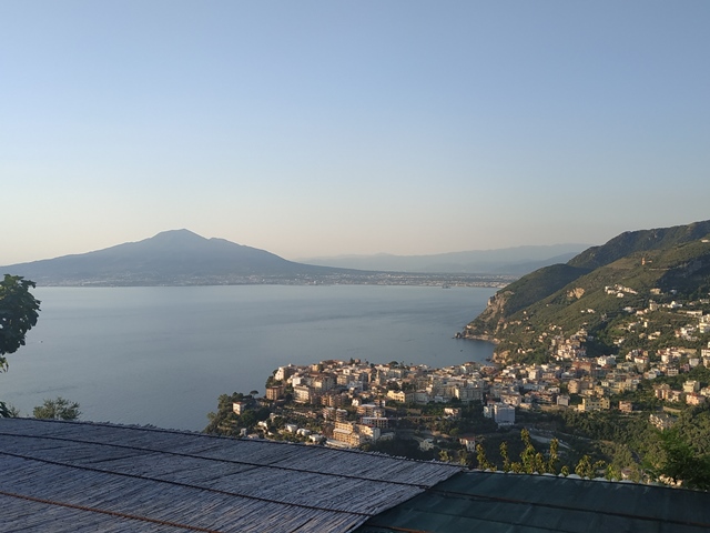 Il panorama dalla camera