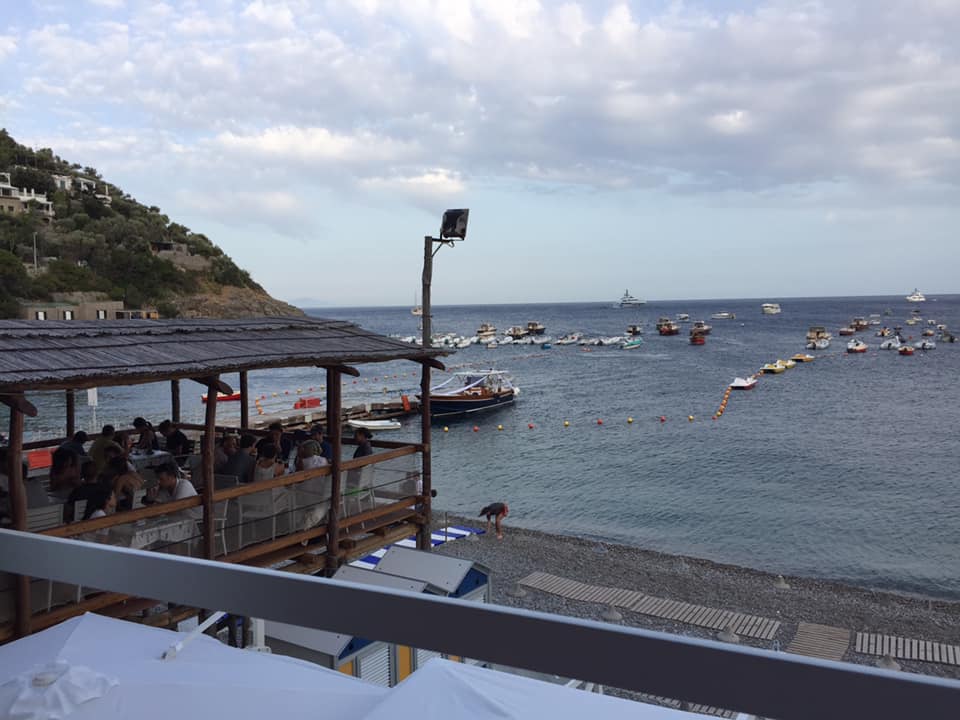 Taverna del Capitano, il panorama dal terrazzino