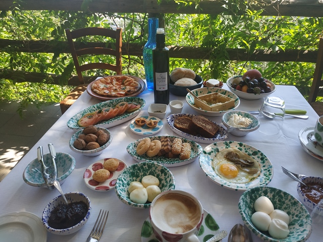 La colazione a Villa Rosa La casa di Lella