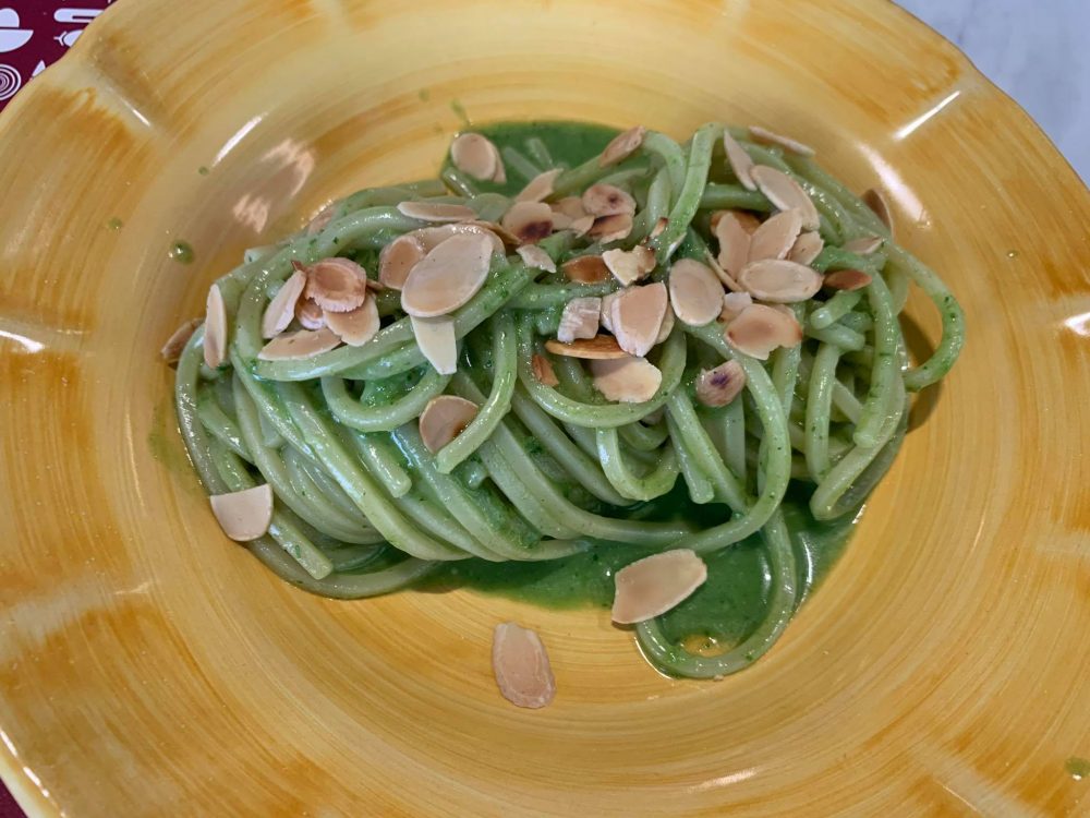 Al Dente Spaghetteria - spaghetti al pesto amalfitano