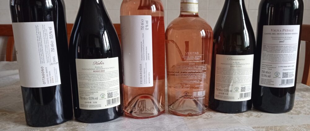 Controetichette vini Torrevento