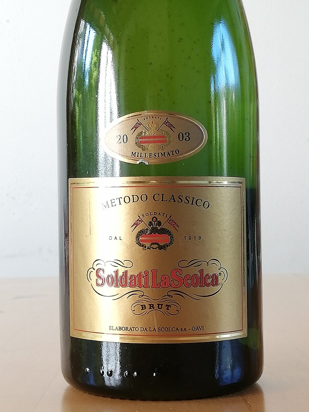 Soldati La Scolca Brut Millesimato 2003 – La Scolca - Etichetta