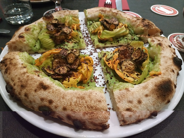 L’Osteria di Birra del Borgo - La tonda moderna - Le 3 zucchine