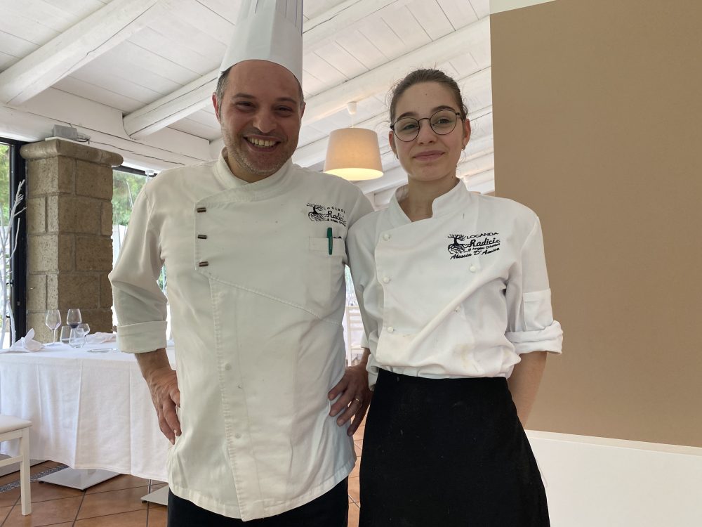 Locanda Radici - Chef Angelo D’Amico e sua figlia