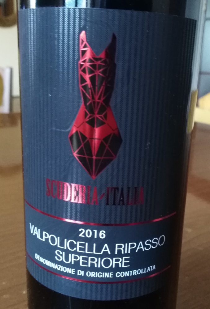 Valpolicella Ripasso Superiore Doc 2016 Scuderia Italia