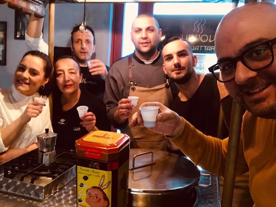 Vico d’o Vattariello - Gianluigi e lo staff