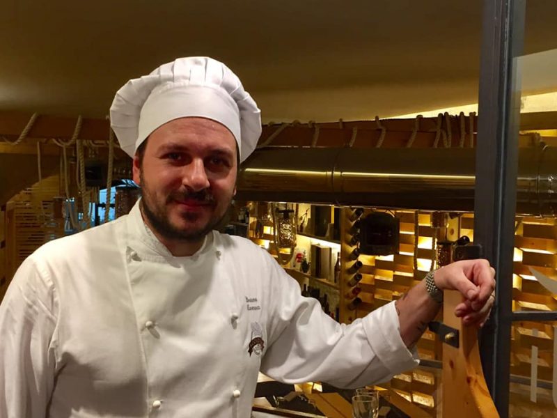 ll Gozzo a Salerno, lo chef Bruno Aversa