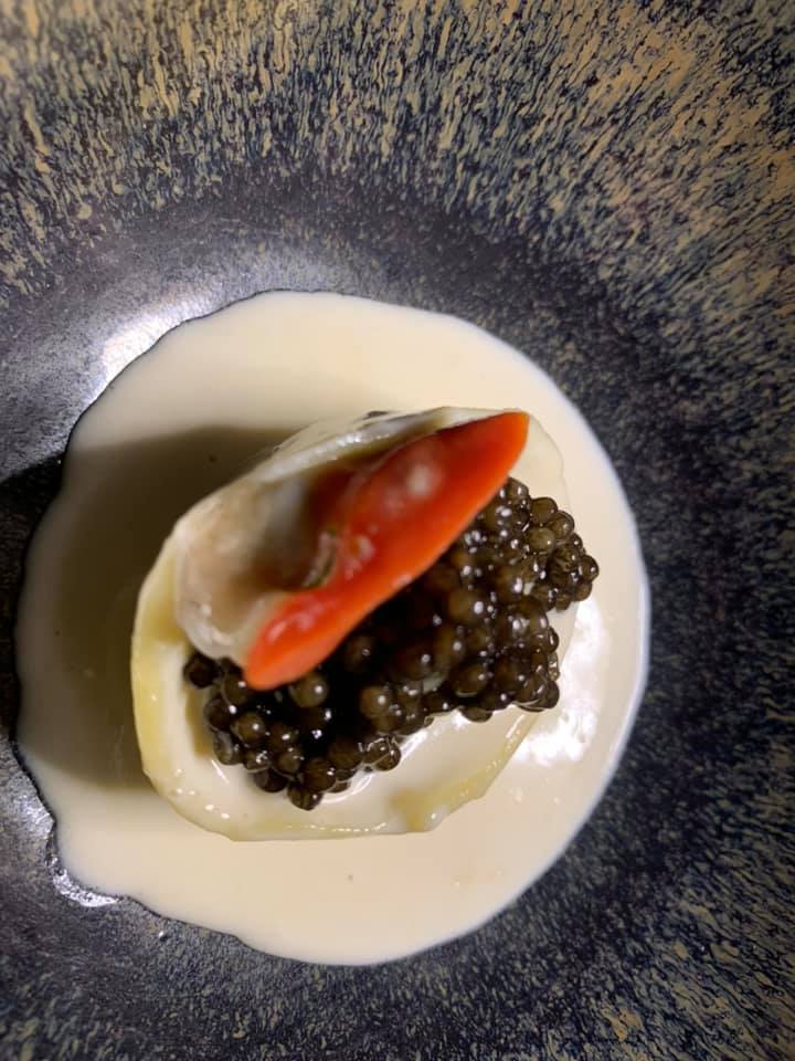 Ciccio Sultano - Tortello con caviale