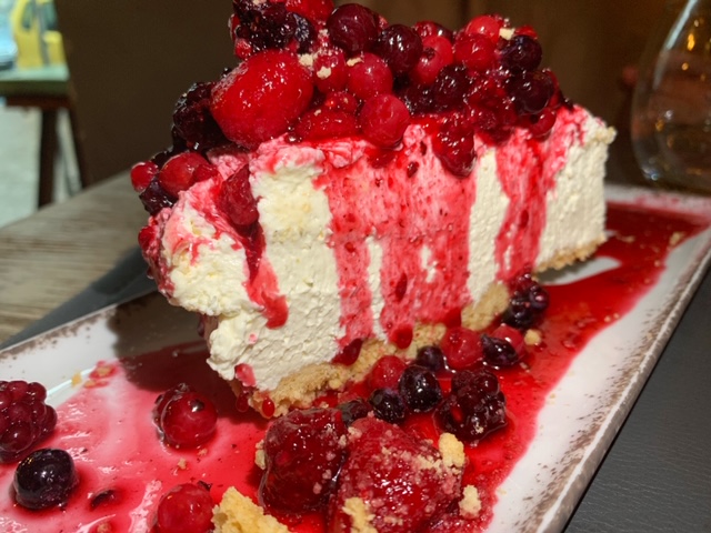 Godot - Cheesecake ai frutti rossi