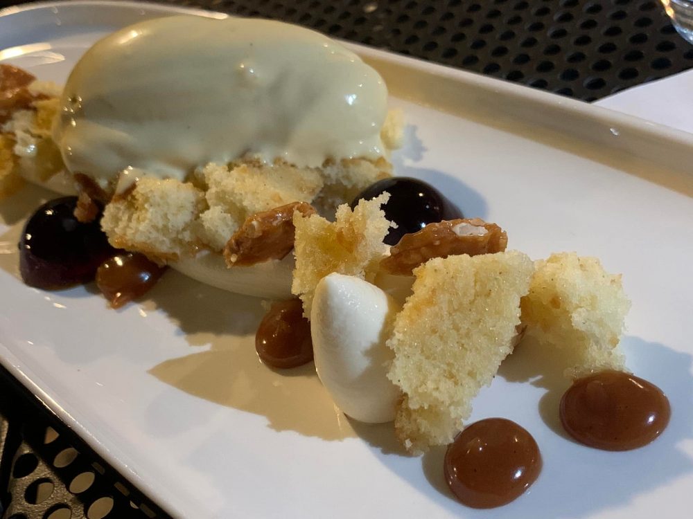 Le tre sorelle a Casal Velino, il dessert al caramello