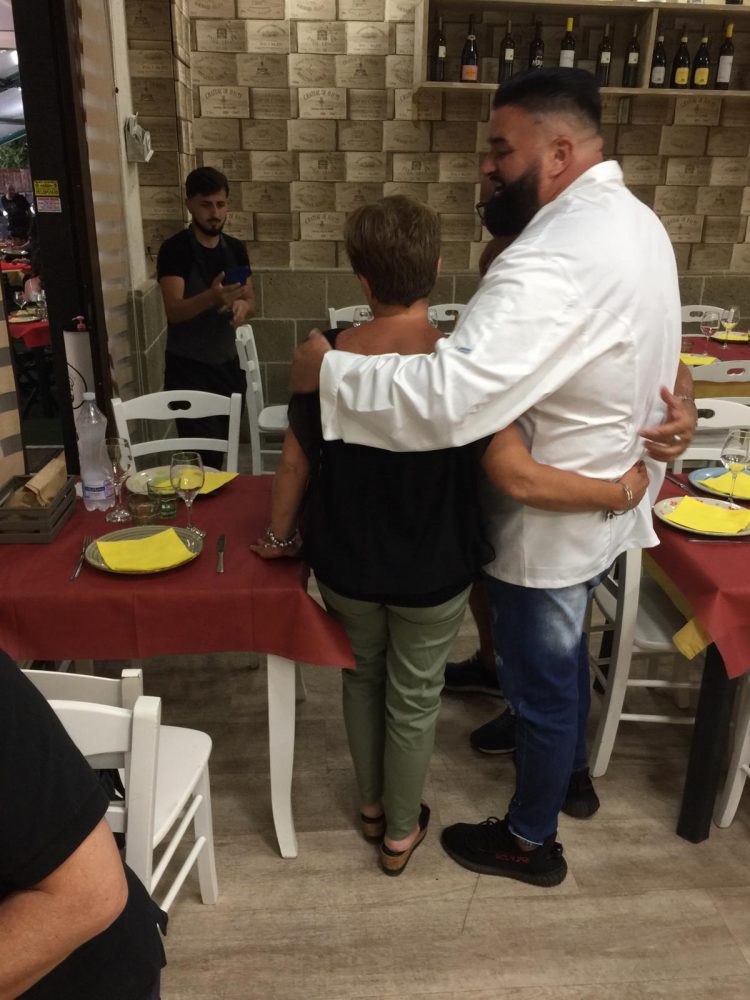 La Risto Pescheria -Foto con i clienti