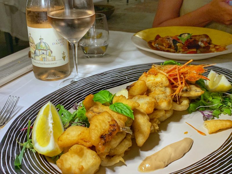 La Zagara, frittura mista di pesce