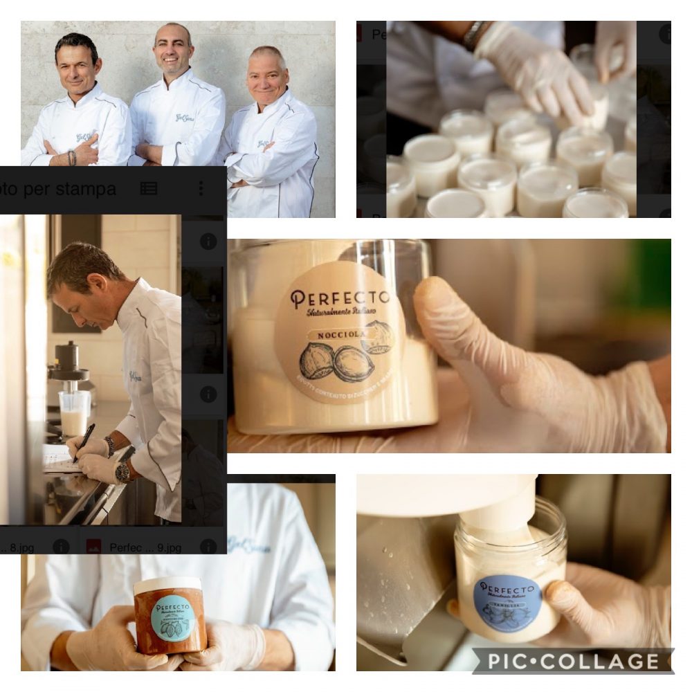 Perfecto Stefano Ferrara gelatiere, Daniele Frasca imprenditore e Flavio Di Gregorio