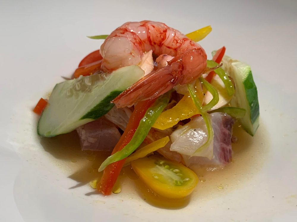 Le tre sorelle a Casal Velino, ceviche