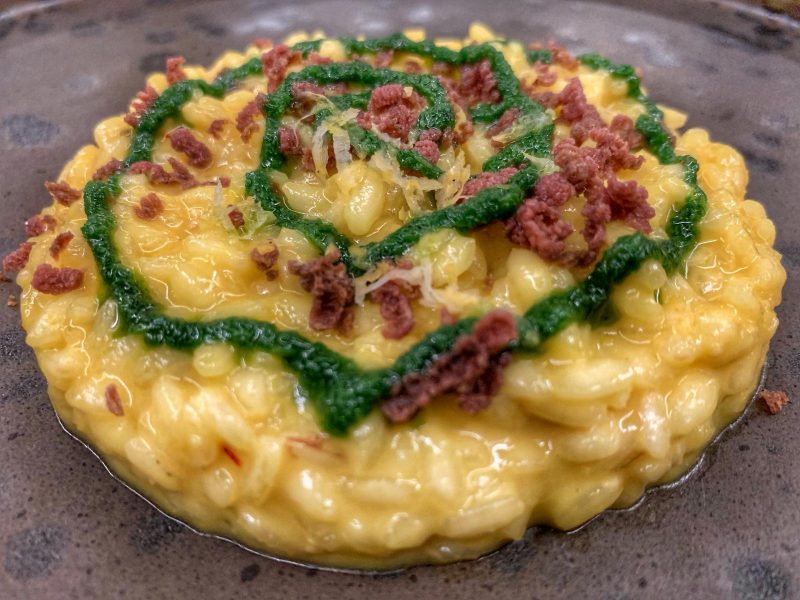 Suscettibile, Salerno - Risotto Zafferano Bottarga e Limone