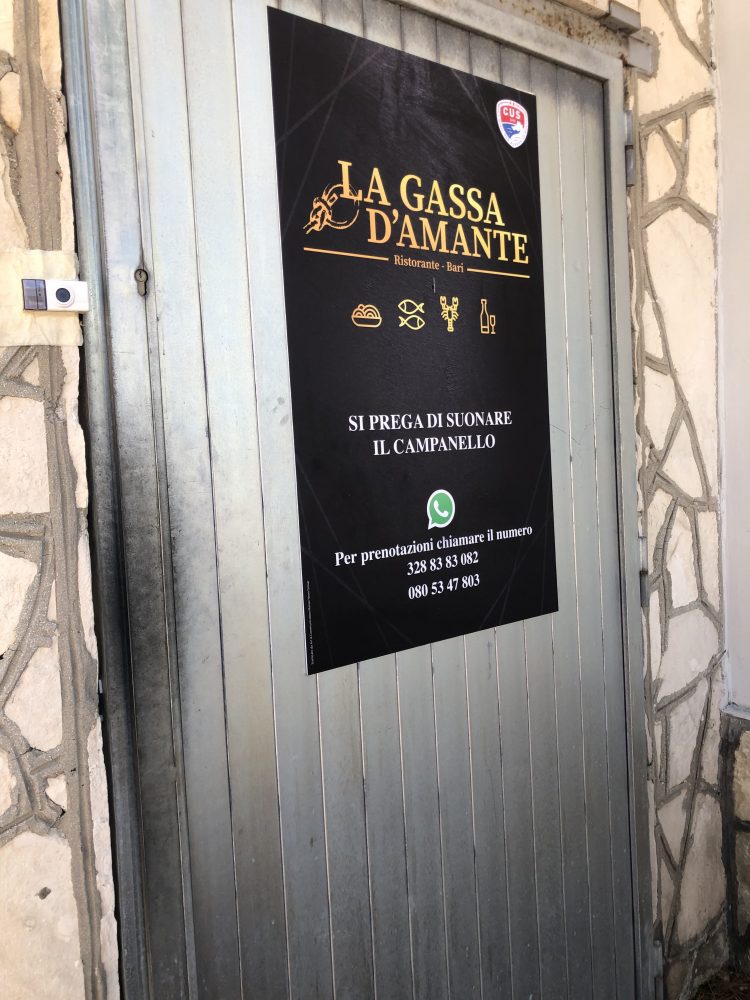 LA GASSA D'AMANTE PORTA