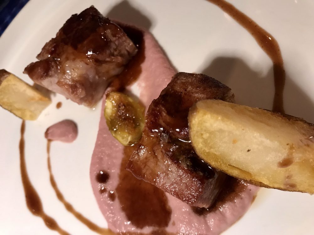 L’ottimo maialino con patate fondenti