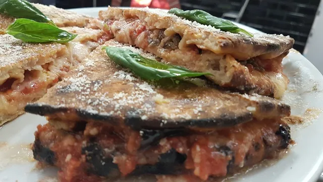 La pizza ri-cotta alla parmigiana di Giancarlo Casa