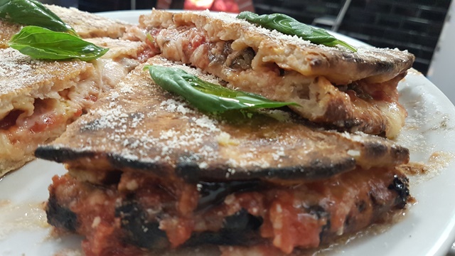 La pizza ri-cotta alla parmigiana di Giancarlo Casa