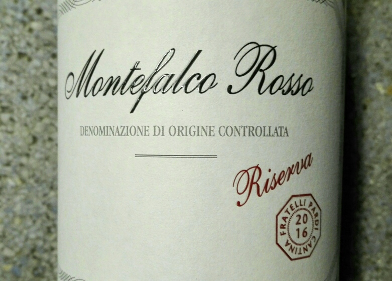 Pardi Montefalco Rosso Riserva DOC 2016