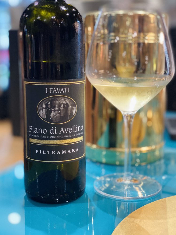 Pizzeria Melìa - vino Fiano di Avellino Pietramara I Favati