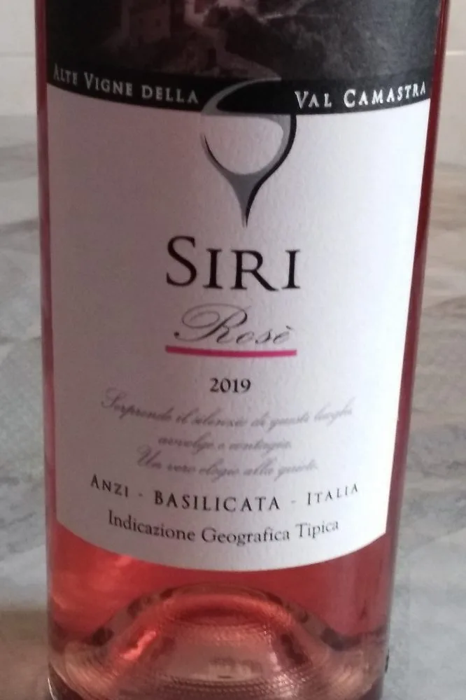 Rosato Siri Basilicata Igt 2019 di Val Camastra
