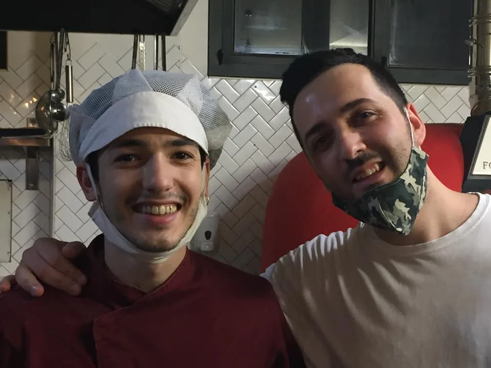 S. Isidoro Pizza e Bolle, i due pizzaioli