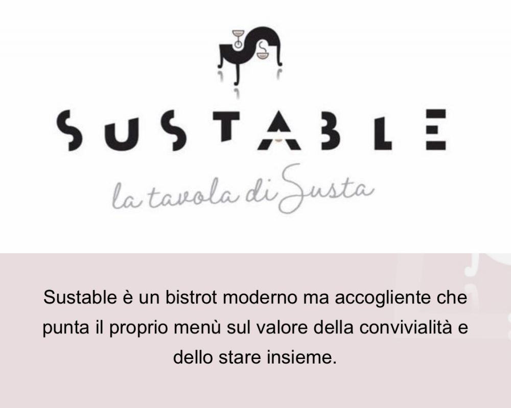 Sustable - menu' digitale