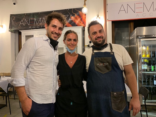 Anema e pizza, copertina